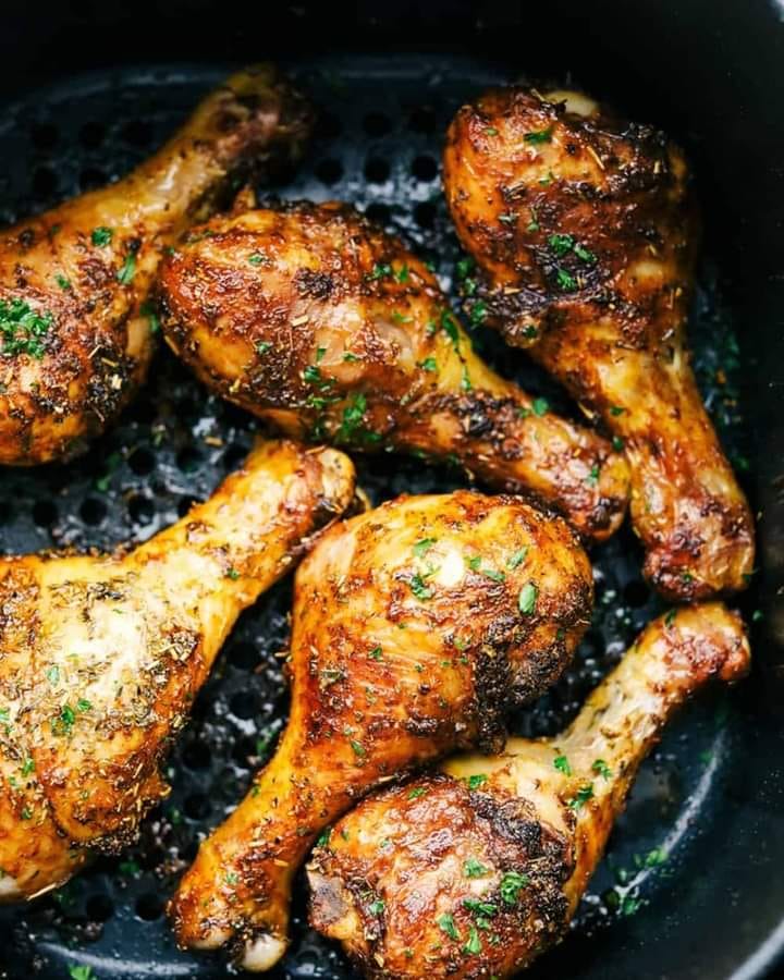 Crispy Air Fryer Fried Chicken Drumsticks buyrunegp